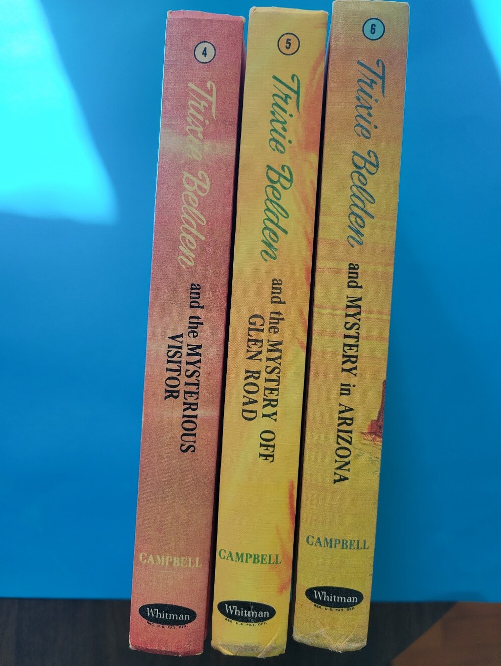 Set Of 3 TRIXIE BELDEN vintage Books- Hardcover By Julie Campbell